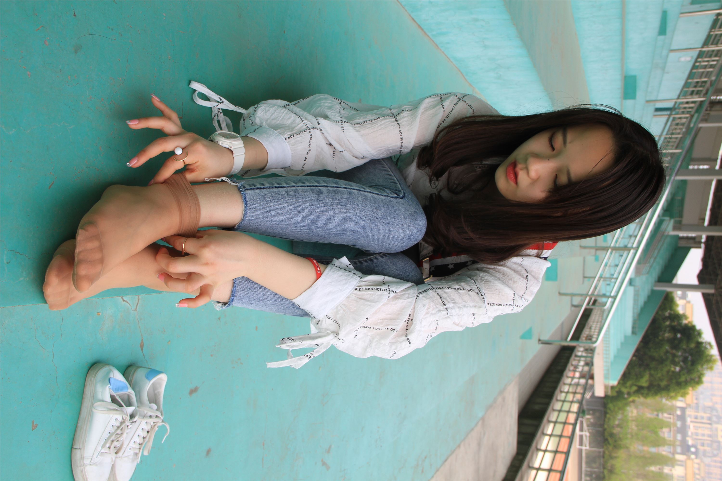 自由摄影 No.002 我为我喜欢的袜子代言[102P-621